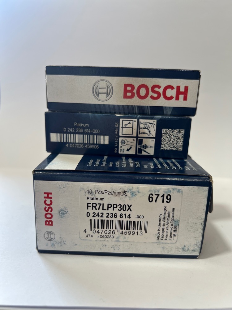 تصویر از شمع بوش 6719 پلاتینیوم سوزنی کوتاه