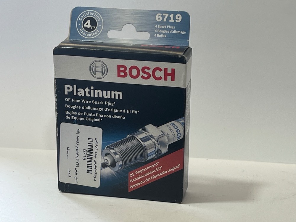 تصویر از شمع بوش 6719 پلاتینیوم روسیه پایه کوتاه