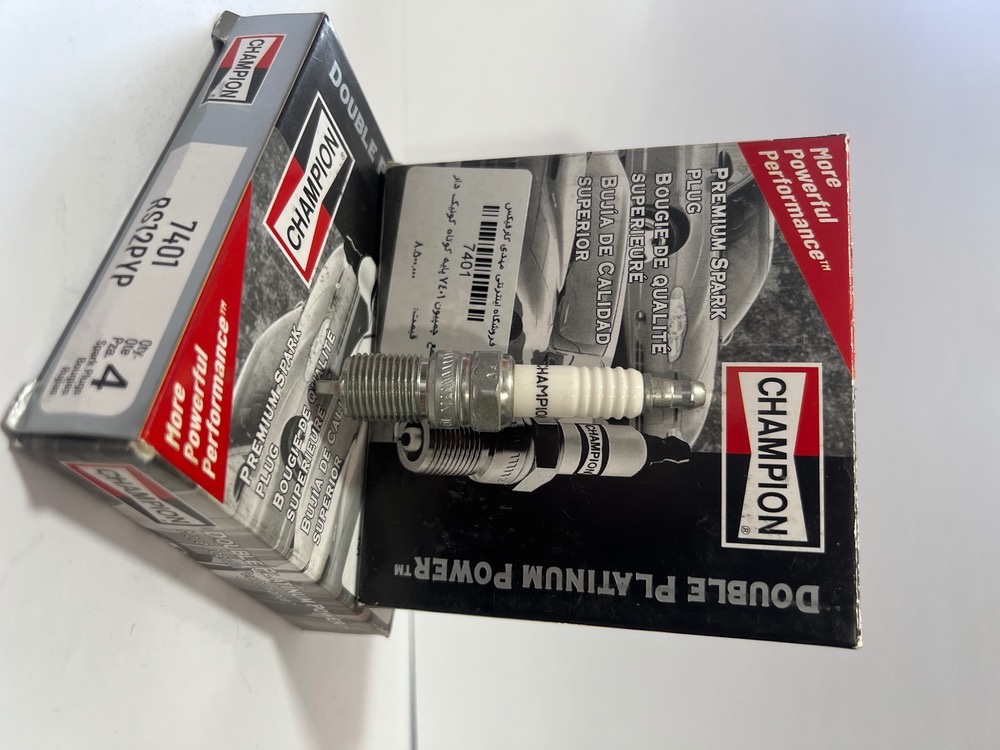 تصویر از شمع چمپیون 7401 پایه کوتاه کونیک دار